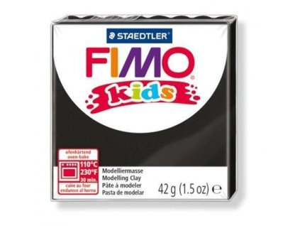 Modelovací hmota FIMO® kids 8030 42g černá