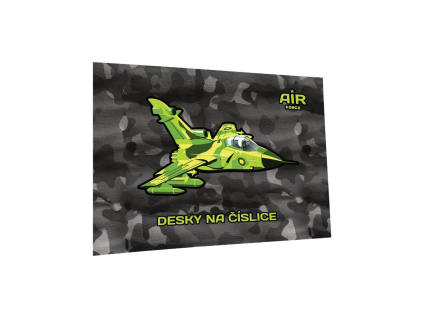 Desky na číslice Stíhačka