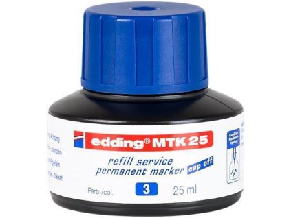 Náplň do permanentního popisovače "MTK 25", modrá, EDDING