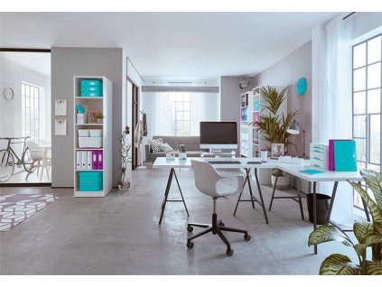 Děrovačka "NeXXt Wow 5060", fialová, 10 listů, kov, mini, LEITZ