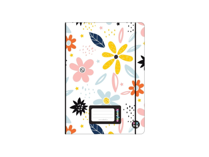 Sešit PP Oxybook A5 40 listů Flowers