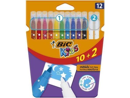 Sada fixů "Magic", 10+2 různých barev, BIC 9202953