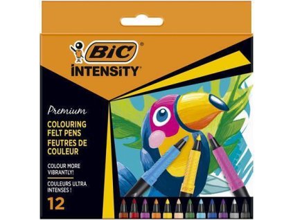 Sada linerů "Intensity", 12 různých barev, 0,4 mm, BIC 977891