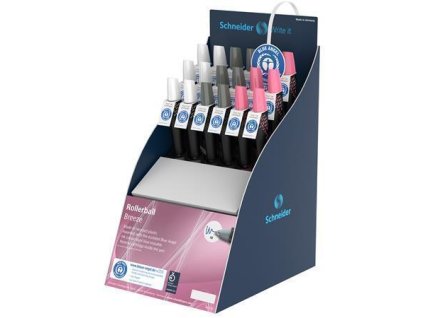Roller "Breeze", mix barev, 0,5 mm, displej, SCHNEIDER