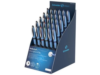 Roller "One Hybrid N 3.0", mix barev, 0,3 mm, displej, SCHNEIDER