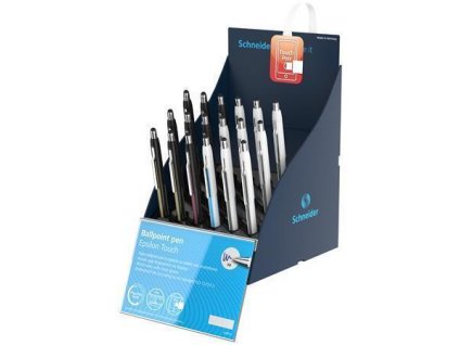 Kuličkové pero "Epsilon Touch", mix barev, 0,7 mm, SIS, displej, SCHNEIDER"