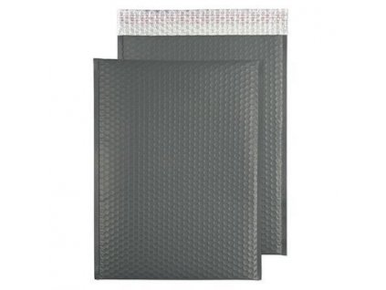 Obálka, metalická šedá, bublinková, C3, 450 x 324 mm, BLAKE MTGG450