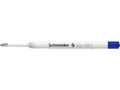 Náplň do kuličkového pera " Eco 725 F", modrá, pro Reco, SCHNEIDER