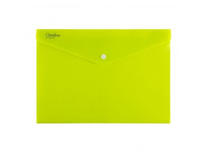 Psaníčko s drukem A4 Opaline zelená limetka