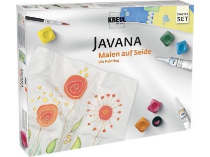 Sada Barva na hedvábí základní vybavení "Silk Painting Set", JAVANA, KREUL