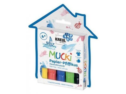 Fixy na papír "MUCKI FIFIKUS", 5 barev, KREUL