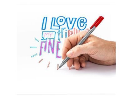 Linery "Triplus334", 5 barev, sada, 0,3 mm, STAEDTLER 334 BK5 TA