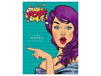 Sešit "Pop Art", mix, A5, linkovaný, 40 listů, SHKOLYARYK A5-040-525L