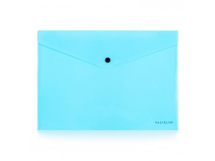 Psaníčko s drukem A4 PASTELINI modrá