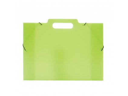 3 klopá sloha na výkresy A3 PP Opaline Frosty zelená