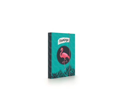Box na sešity A5 Plameňák