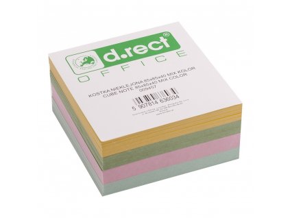 6437b6367e722fbaa16e1ac8 kostka drect nieklejona 85x85x40mm mix kolor