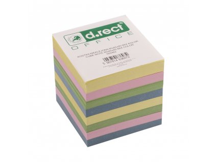 6437b6417e722fbaa16f6734 kostka drect nieklejona 85x85x80mm mix kolor