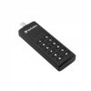 USB flash disk "Keypad Secure", USB-C 3.1 GEN1, 128GB, šifrovaný heslem, 160/150Mb/s, VERBATIM