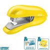 Sešívačka "F30", žlutá, s plochým sešíváním, 30 listů, RAPID