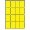 Print etikety barevné 22x33mm, 10 listů, A6, 16ks/list