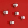 Magnety "Superdym", stříbrná, tvar válce, silný, 5 ks, 10 x 10 x 10 mm, SIGEL