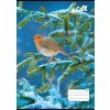 Sešit "Birds", mix motivů, A4, linkovaný, 32 listů, COOL BY VICTORIA