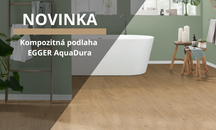 Kompozitné podlahy EGGER AquaDura