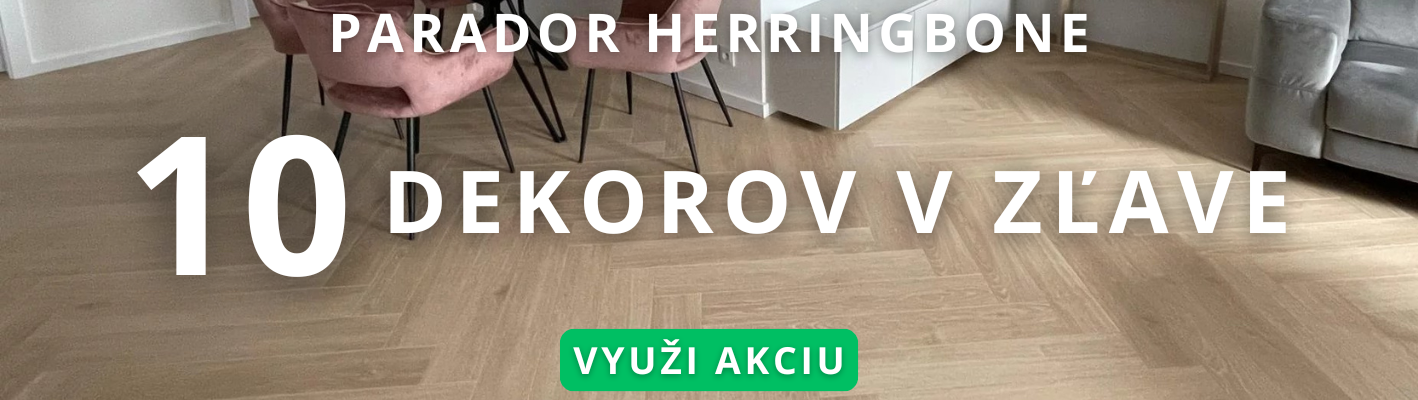 Parador herringbone zľava