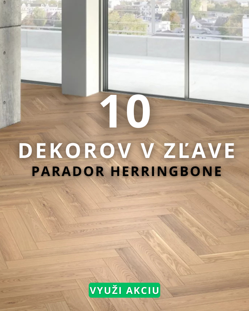 Parador herringbone zľava