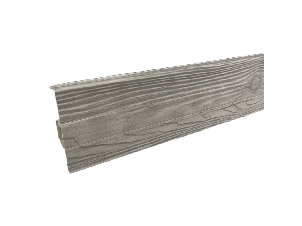 Lišta soklová PVC Cezar 60 - Brest Amaranta M401