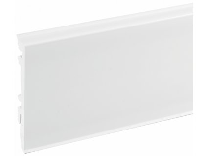 Soklová lišta PVC Cezar MASTERLINE 80 - Biela RAL9003