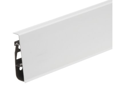 Soklová lišta PVC Cezar Hi Line PRESTIGE 75 - Biela RAL9003