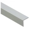 Profil AL rohový 20 x 20 mm, elox Striebro 01, dl. 2m