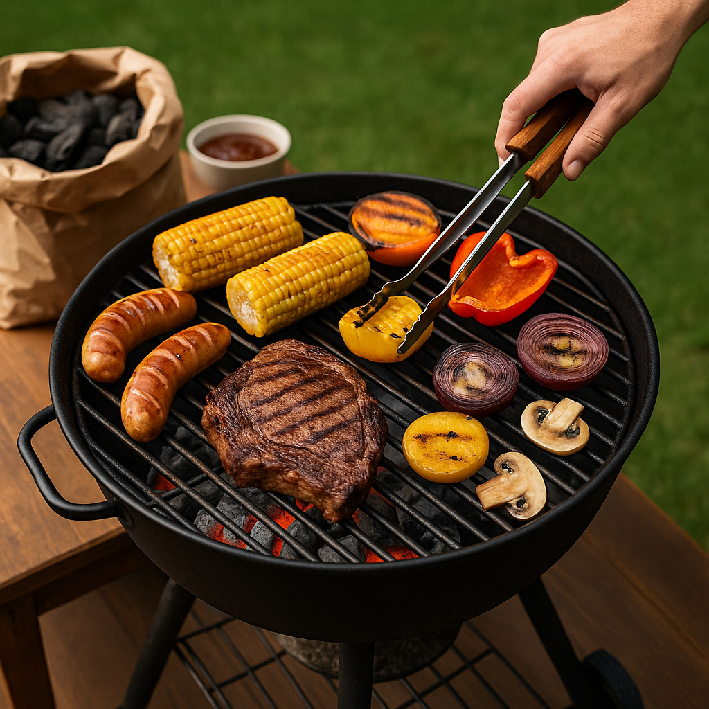 Zahradní grilování a litina