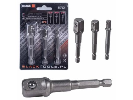 blacktools black dugokulcs adapter keszlet 3db os 11701 1
