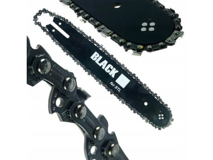 BLACK lancvezeto es lanc szett 2db lanccal 18 KOMA 53737 4 1