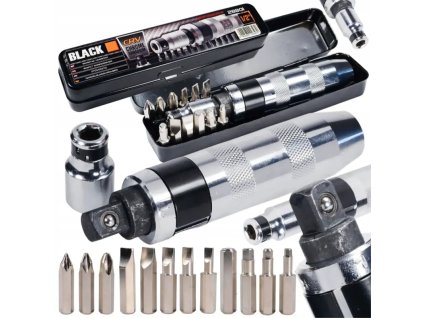 BLACK utvecsavarhuzo keszlet cserelheto chrome vanadium bittel es bitfejekkel fem taroloban 28801 1