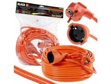 BLACK 30m hosszabbito kabel IP20 59008 7