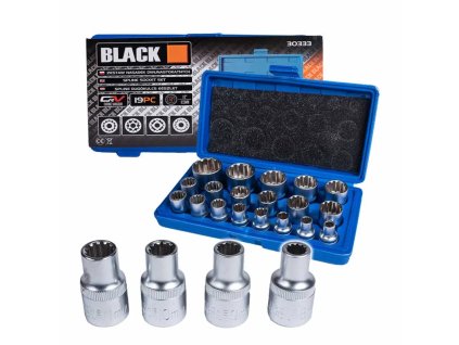blacktools black dugokulcs keszlet SPLINE 19db os 12 5mm 1 2 30333 1