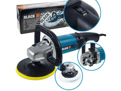 Blacktools black polirozo gep 180mm 2200w 46052 1 1