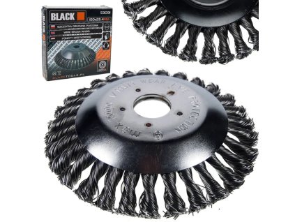 Blacktools black fonott drotkorong fukaszara 150mm 53091 1 1