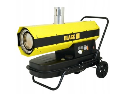 BLACK Gazolajos kemenyes hosugarzo LCD kijelzos 25kW 55C 38l 55058 8