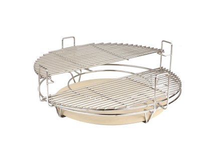 Přídavný vyvýšený nastavitelný rošt na gril Kamado L Perfect Home