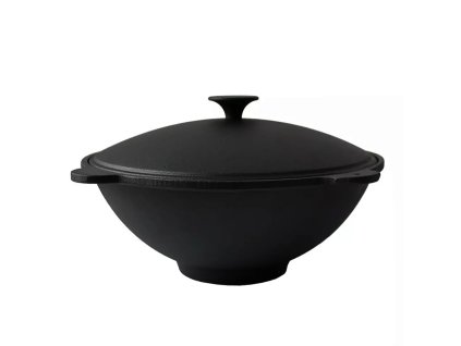 Litinový kotlíkový hrnec KAZAN s poklicí 51cm Perfect Home