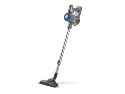 Akumulátorový ruční a podlahový vysavač bezšňůrový šedo/modrý 22,2V CLEANMAXX