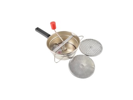 Ručný pasírovač na rajčata a ryby 19 cm s rukojetí, nerez Perfect Home