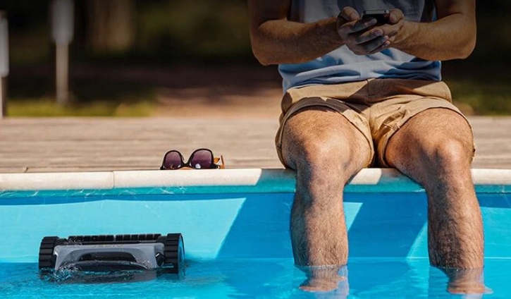 Bazénový vysávač šetrí spotrebu chémie