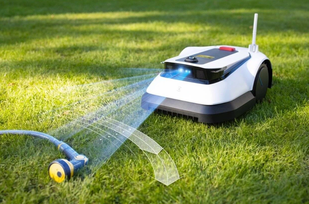 Robotická kosačka ECOVACS GOAT G1-2000 SILVER  vyhýbanie sa prekážkam