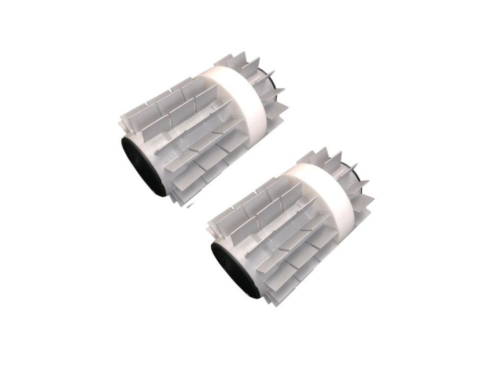 maytronics 99966041 kit 2 pz spazzola combinata termofusa su cilindro dolphin dettaglio1